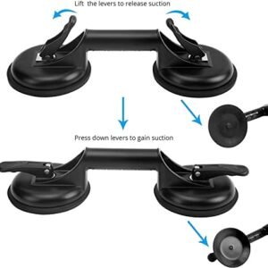 Floor Gap Fixer Tool with Suction Cup & Mallet